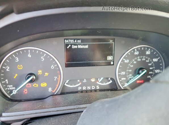 MAJ3S2GE0LC390790 2020 FORD ECOSPORT Gray Vista del cuadro de instrumentos