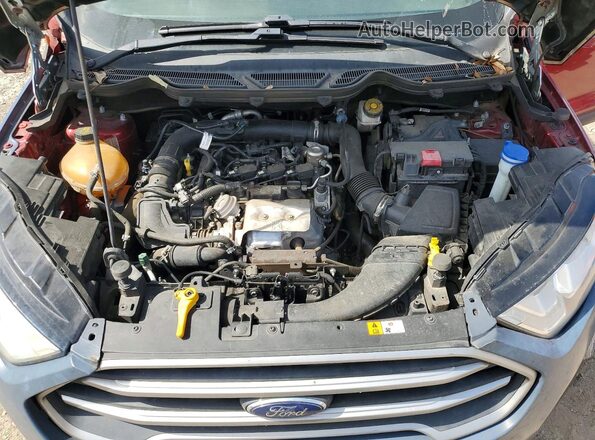 MAJ3S2GE0MC422493 2021 FORD ECOSPORT Red Շարժիչի բաժամունքի տեսք