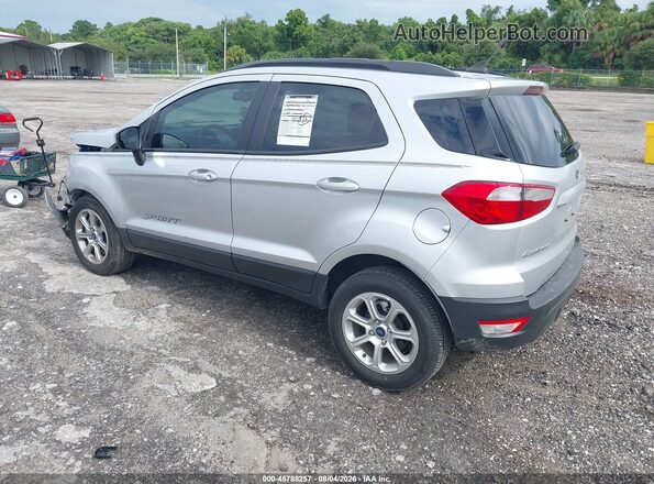 MAJ3S2GE0MC443747 2021 FORD ECOSPORT Silver Tył lewy