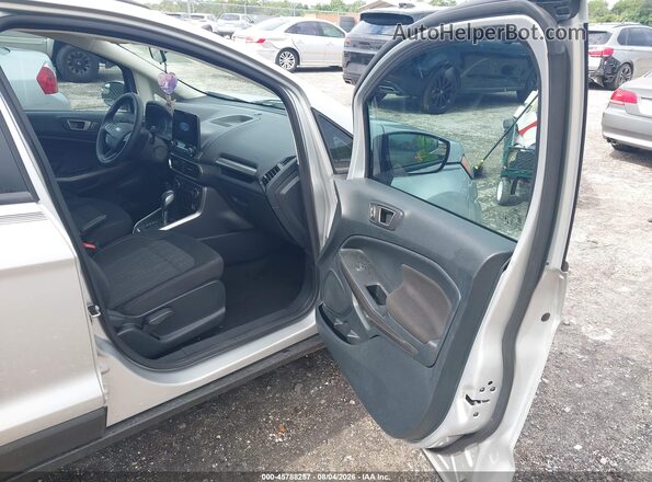 MAJ3S2GE0MC443747 2021 FORD ECOSPORT Silver Widok wnętrza z przodu