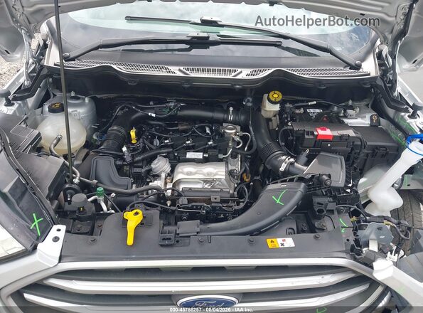 MAJ3S2GE0MC443747 2021 FORD ECOSPORT Silver Widok z tyłu
