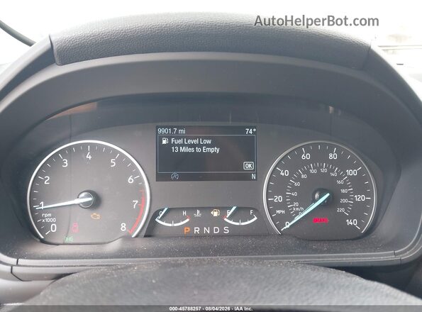 MAJ3S2GE0MC443747 2021 FORD ECOSPORT Silver Widok tylnych siedzeń
