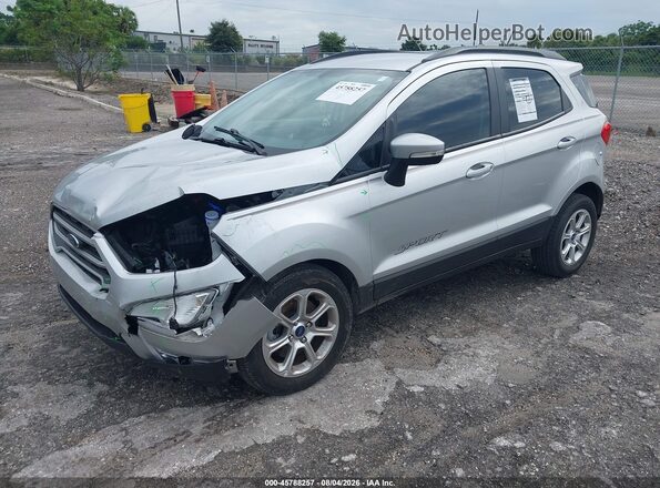 MAJ3S2GE0MC443747 2021 FORD ECOSPORT Silver Przód lewy