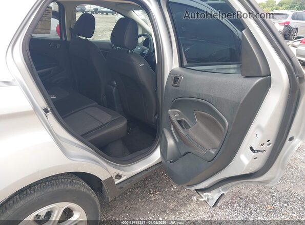 MAJ3S2GE0MC443747 2021 FORD ECOSPORT Silver Widok naklejki z numerem VIN