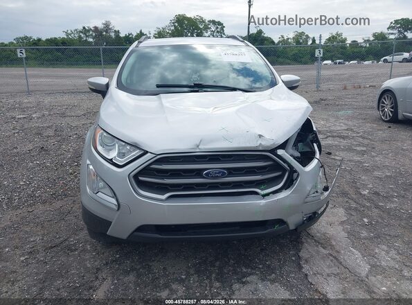 MAJ3S2GE0MC443747 2021 FORD ECOSPORT Silver Widok zestawu wskaźników