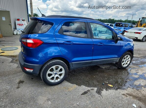 MAJ3S2GE1KC252982 2019 FORD ECOSPORT Blue უკანა მარჯვენა