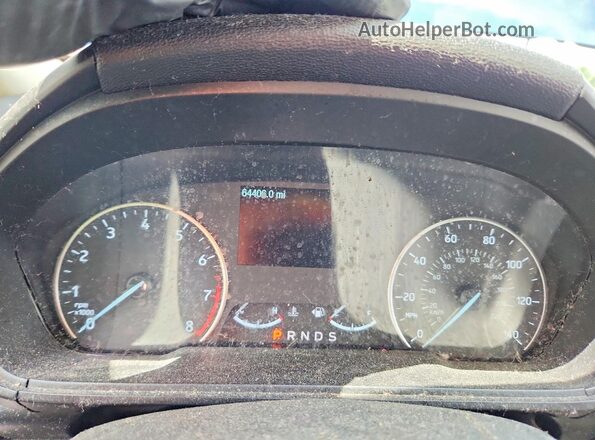 MAJ3S2GE1KC252982 2019 FORD ECOSPORT Blue ხელსაწყოთა პანელის ხედი