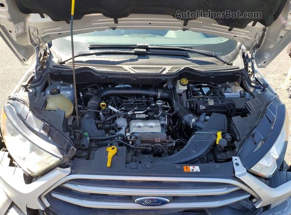 MAJ3S2GE1KC282662 2019 FORD ECOSPORT Silver Вид задньої частини салону