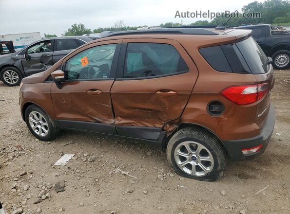 MAJ3S2GE1KC285254 2019 FORD ECOSPORT Коричневый Задняя левая четверть