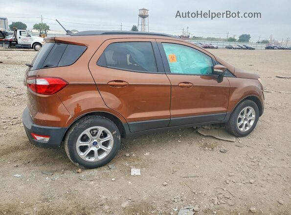 MAJ3S2GE1KC285254 2019 FORD ECOSPORT Коричневый Задняя правая четверть