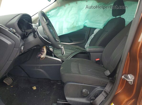 MAJ3S2GE1KC285254 2019 FORD ECOSPORT Коричневый Вид салона спереди