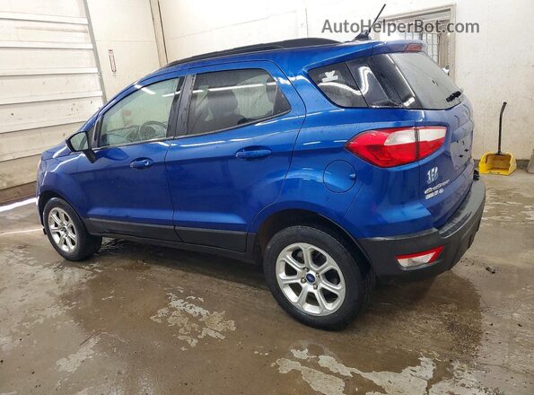 MAJ3S2GE1KC305387 2019 FORD ECOSPORT Blue Tył lewy