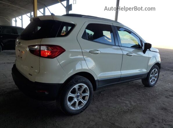MAJ3S2GE1LC322403 2020 FORD ECOSPORT White უკანა მარჯვენა