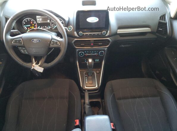 MAJ3S2GE1LC322403 2020 FORD ECOSPORT White წინა პანელის ხედი