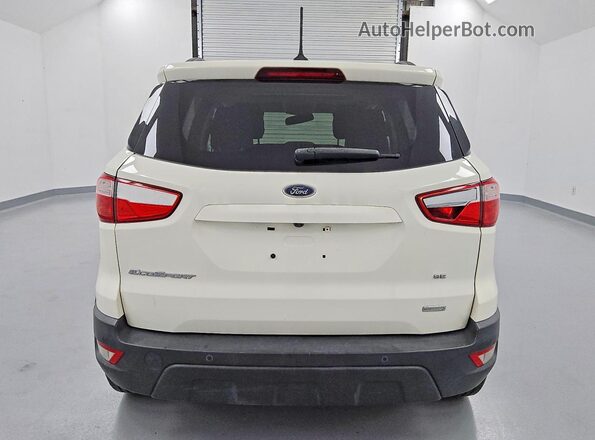 MAJ3S2GE1LC352047 2020 FORD ECOSPORT White უკანა ხედი