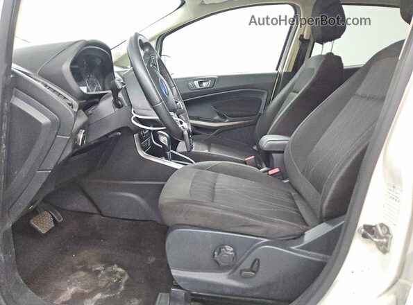 MAJ3S2GE1LC352047 2020 FORD ECOSPORT White წინა სალონის ხედი