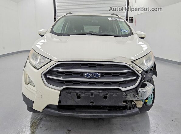 MAJ3S2GE1LC352047 2020 FORD ECOSPORT White წინა ხედი