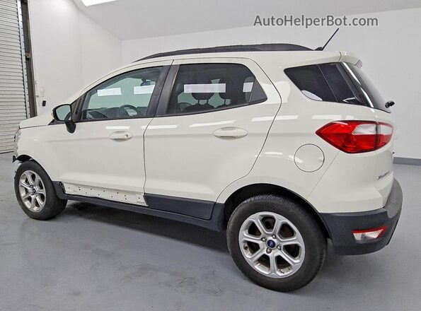 MAJ3S2GE1LC352047 2020 FORD ECOSPORT White უკანა მარცხენა