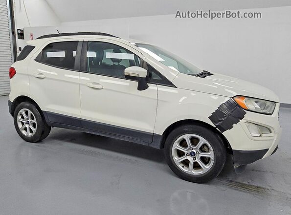 MAJ3S2GE1LC352047 2020 FORD ECOSPORT White წინა მარჯვენა