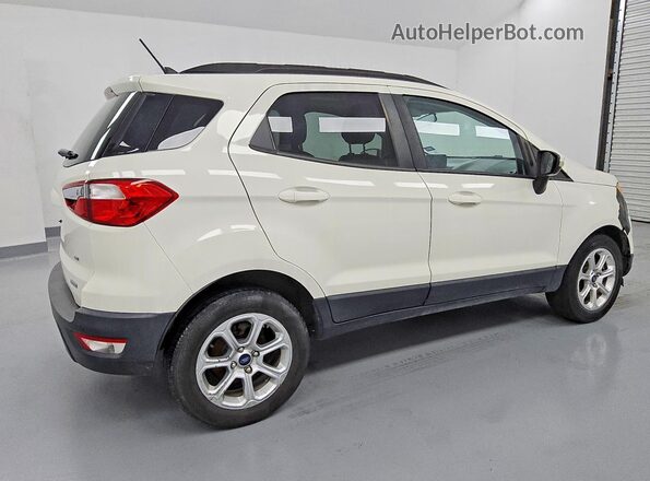 MAJ3S2GE1LC352047 2020 FORD ECOSPORT White უკანა მარჯვენა