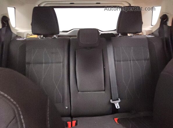 MAJ3S2GE1LC352047 2020 FORD ECOSPORT White უკანა სავარძლების ხედი