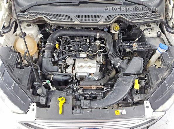 MAJ3S2GE1LC352047 2020 FORD ECOSPORT White ძრავის განყოფილების ხედი