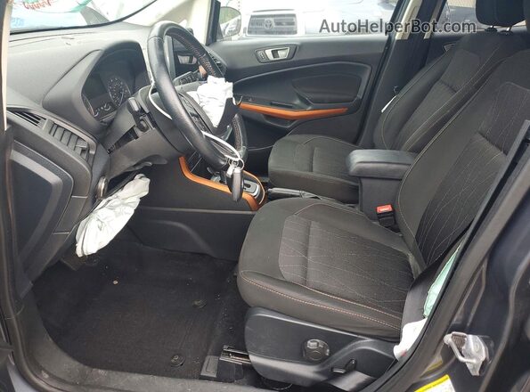 MAJ3S2GE1MC439190 2021 FORD ECOSPORT Gray Widok wnętrza z przodu