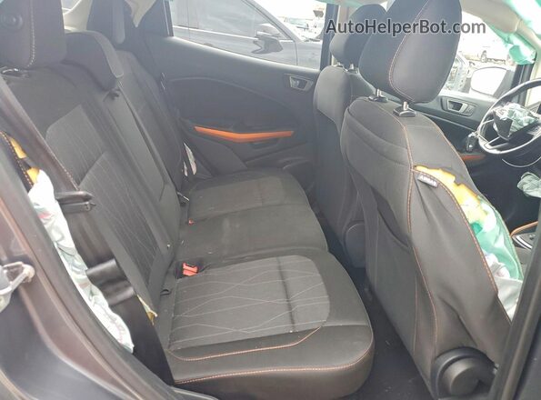 MAJ3S2GE1MC439190 2021 FORD ECOSPORT Gray Widok wnętrza z tyłu