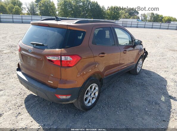 MAJ3S2GE2LC328646 2020 FORD ECOSPORT Коричневый Задняя правая четверть
