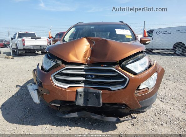 MAJ3S2GE2LC328646 2020 FORD ECOSPORT Коричневый Вид щитка приборов