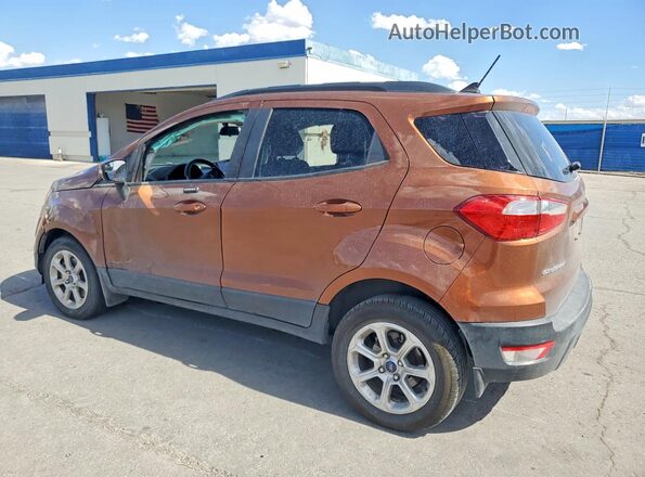 MAJ3S2GE2LC370993 2020 FORD ECOSPORT Оранжевый Задняя левая четверть