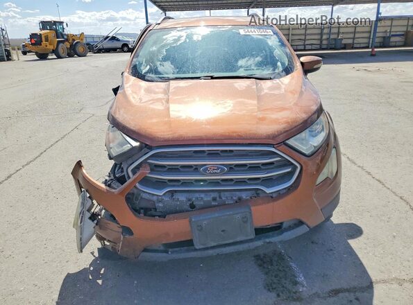 MAJ3S2GE2LC370993 2020 FORD ECOSPORT Оранжевый Вид спереди