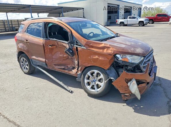 MAJ3S2GE2LC370993 2020 FORD ECOSPORT Оранжевый Передняя правая четверть
