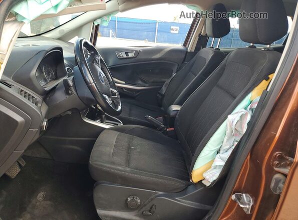 MAJ3S2GE2LC370993 2020 FORD ECOSPORT Оранжевый Вид салона спереди