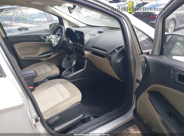 MAJ3S2GE2MC422267 2021 FORD ECOSPORT Silver Սալոնի դիմացի տեսք
