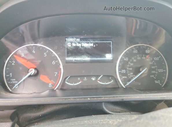 MAJ3S2GE3KC274899 2019 FORD ECOSPORT Blue ხელსაწყოთა პანელის ხედი