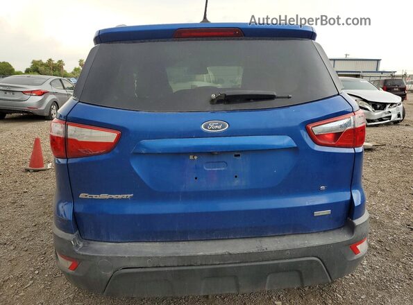 MAJ3S2GE3KC274899 2019 FORD ECOSPORT Blue უკანა ხედი