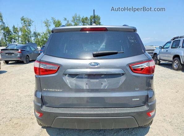 MAJ3S2GE3KC304242 2019 FORD ECOSPORT Gray Vista trasera