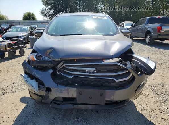 MAJ3S2GE3KC304242 2019 FORD ECOSPORT Gray Vista frontal