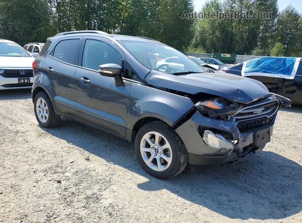 MAJ3S2GE3KC304242 2019 FORD ECOSPORT Gray Delantero derecho