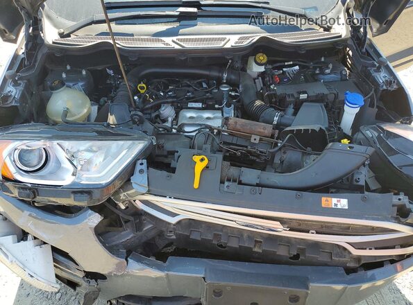 MAJ3S2GE3KC304242 2019 FORD ECOSPORT Gray Vista del compartimento del motor