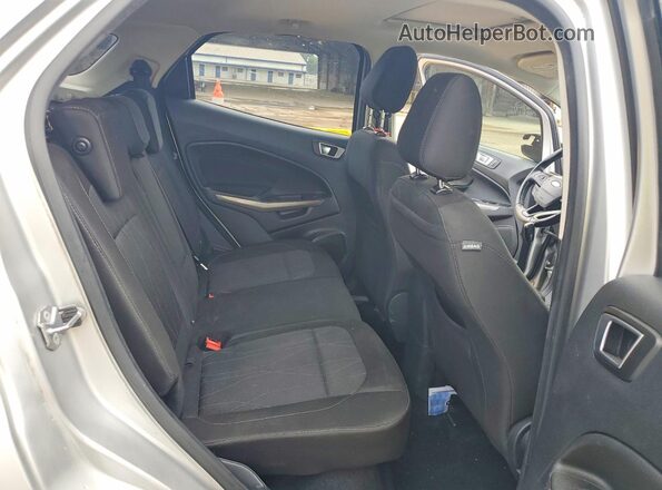 MAJ3S2GE3KC309988 2019 FORD ECOSPORT Silver უკანა სალონის ხედი