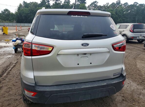 MAJ3S2GE3KC309988 2019 FORD ECOSPORT Silver უკანა ხედი
