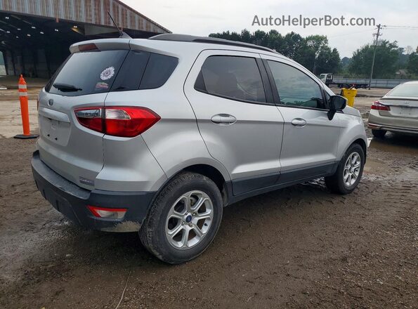 MAJ3S2GE3KC309988 2019 FORD ECOSPORT Silver უკანა მარჯვენა