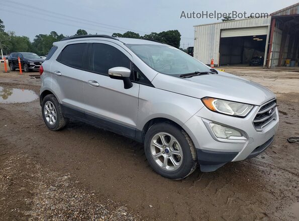 MAJ3S2GE3KC309988 2019 FORD ECOSPORT Silver წინა მარჯვენა