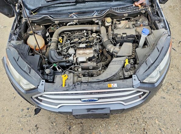 MAJ3S2GE3LC318627 2020 FORD ECOSPORT Gray ძრავის განყოფილების ხედი