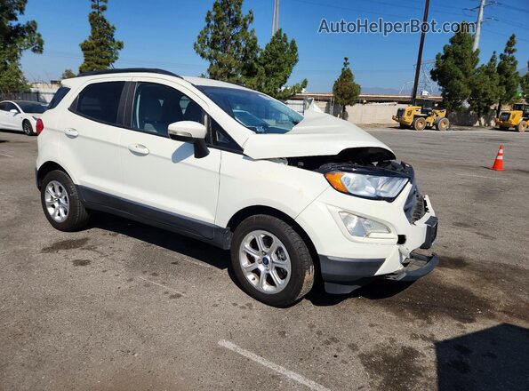 MAJ3S2GE3LC368556 2020 FORD ECOSPORT Белый Передняя правая четверть