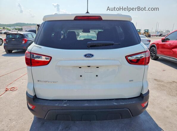 MAJ3S2GE3MC452376 2021 FORD ECOSPORT White Вид ззаду
