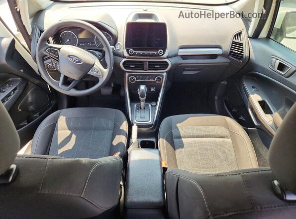 MAJ3S2GE3MC452376 2021 FORD ECOSPORT White Вид панелі приладів