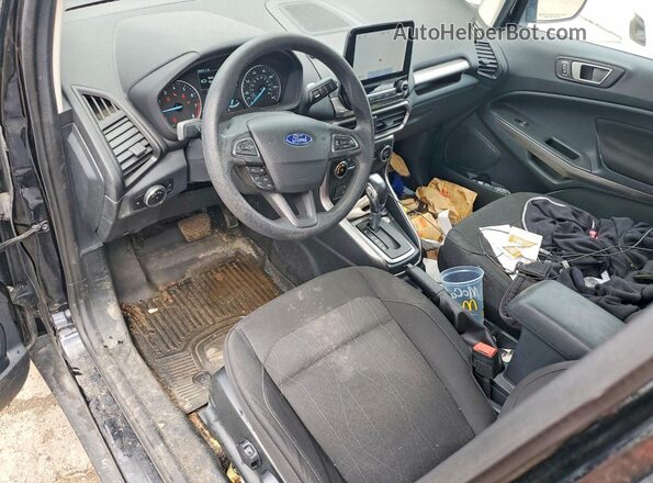 MAJ3S2GE3MC455648 2021 FORD ECOSPORT Black Widok deski rozdzielczej